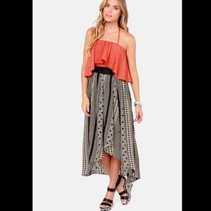 Lulus High Low Halter Dress